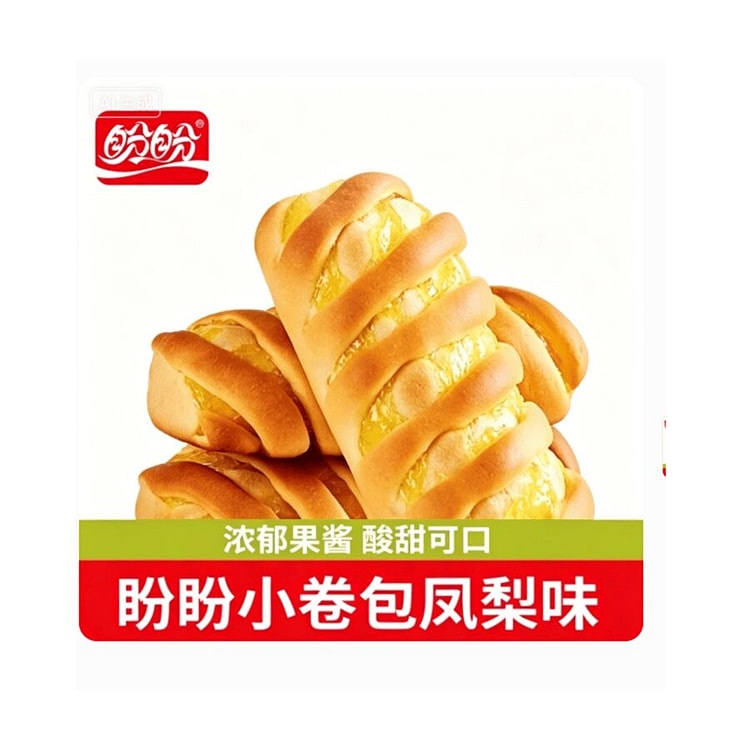 Small rolls of pineapple flavor 27g*7 pieces. 189 g
