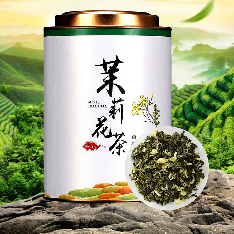 浓香茉莉花茶罐装350g*1罐