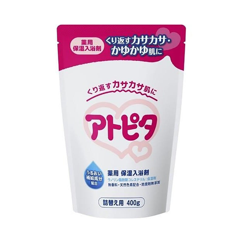 丹平丹平製薬 アトピタベビー 薬用保湿入浴剤 つめかえ用 400g 1 個