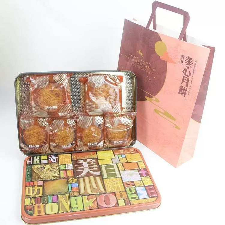 香港美心 精选口味月饼礼盒730g 1 份