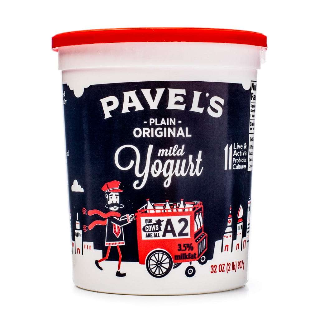 Yogur de Leche Entera de Pavel 32 oz