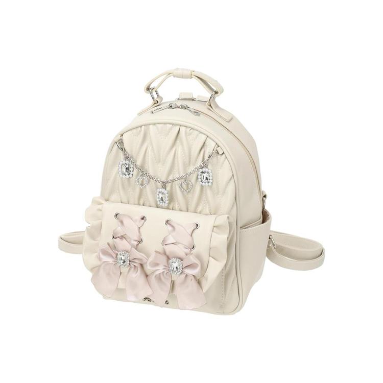 Get NOEMIE Quilted Chain Backpack Black F Delivered | Weee! Asian