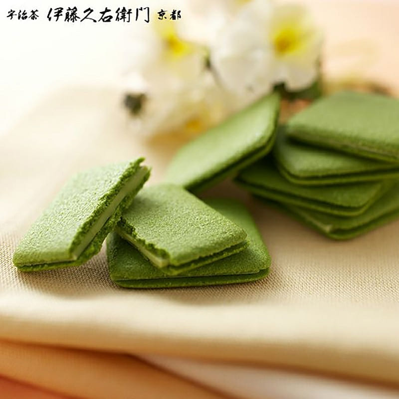 Ito Kyuemon Uji Matcha Sandwich Cookies 10pcs 1 each