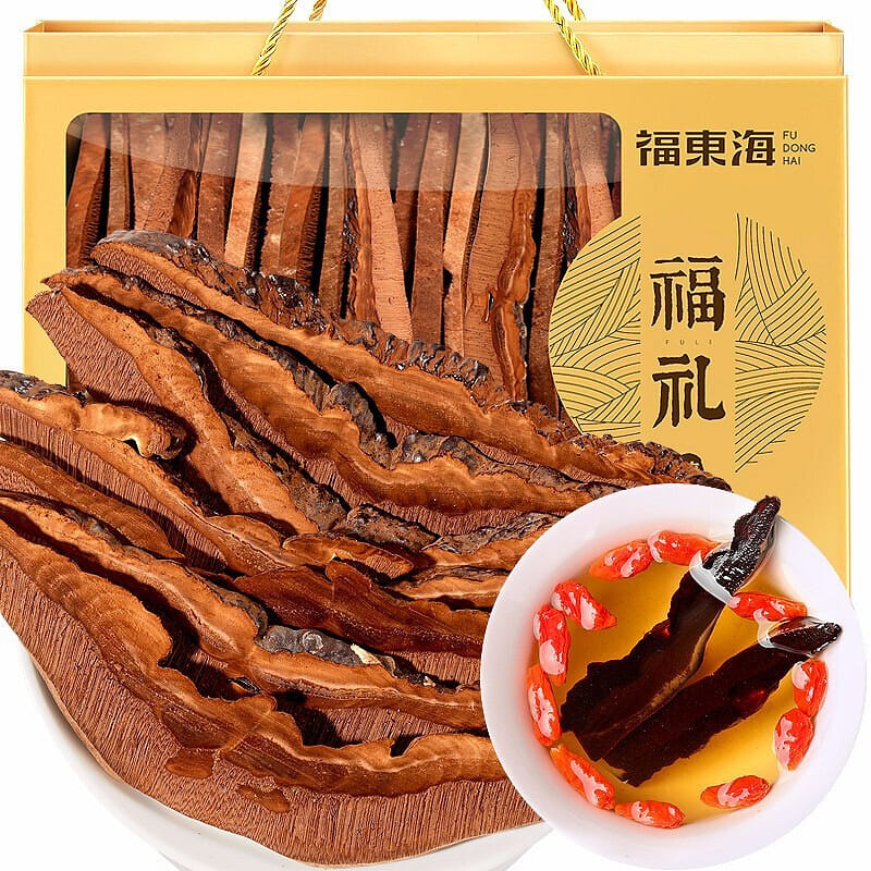 【 Fudonghai product 】 Ganoderma lucidum wild growth natural quality slices 250g 250 g
