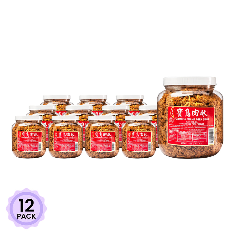 Formosa Brand Pork Sung 18 oz*12 pack