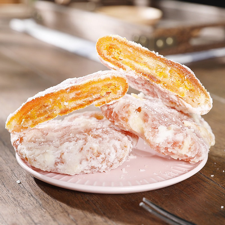 潮州老字号手工桔饼反砂橘饼小金桔干冻干蜜饯400g