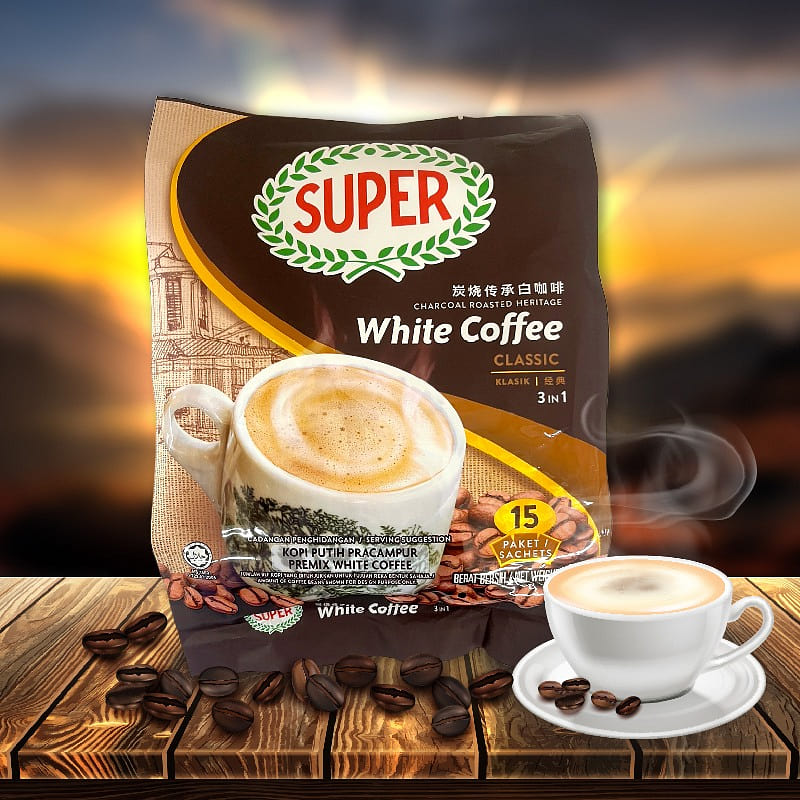 Instant white coffee classic 3 in 1 525 g