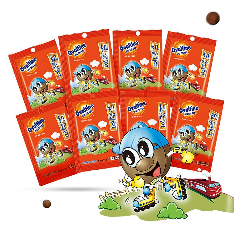 阿华田机智豆儿童零食可可味机智豆7.5g*36 270 克