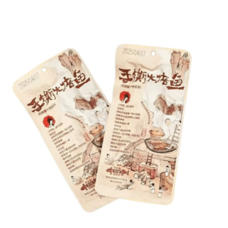 茶颜悦色手撕火培鱼香辣味鲮鱼解馋小零食30g*2包 60 克