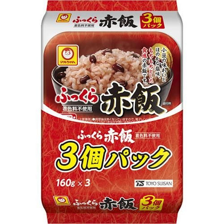 东洋水产 蓬松红豆饭 160g*3盒装 1 包