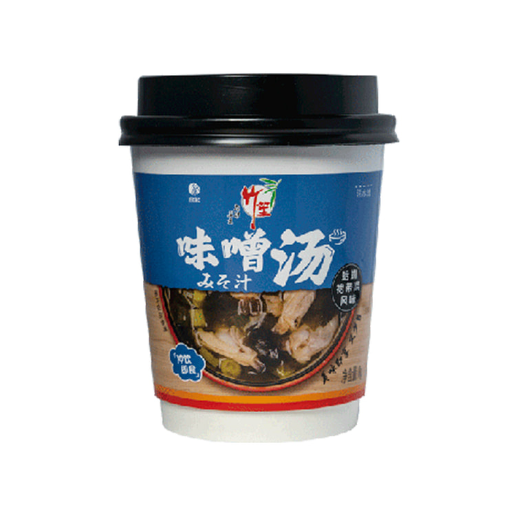 竹笙 速食味噌汤 (蛤蜊裙带菜风味)