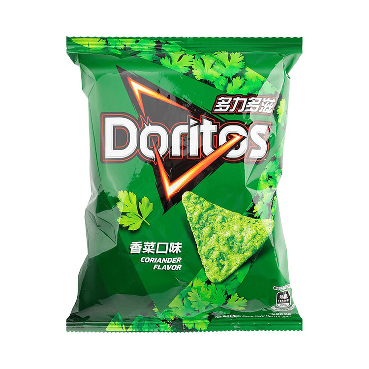Dorios Corn Chips (Coriander Flavor) 68 g