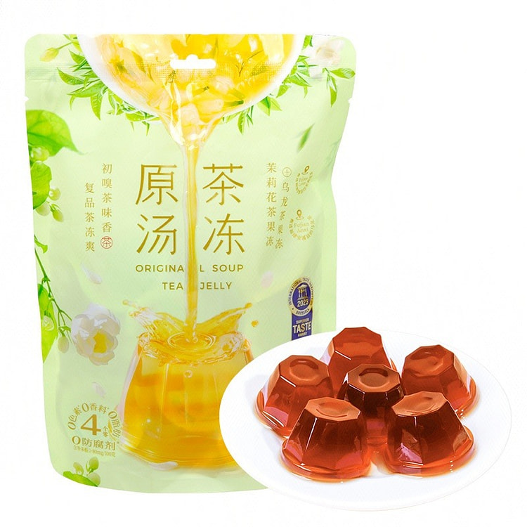 仙之宝 原汤茶冻(茉莉花茶+乌龙茶） 280 克