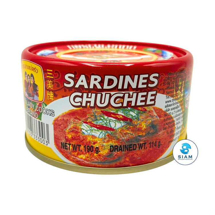 三位女士烹饪沙丁鱼 Chuchee