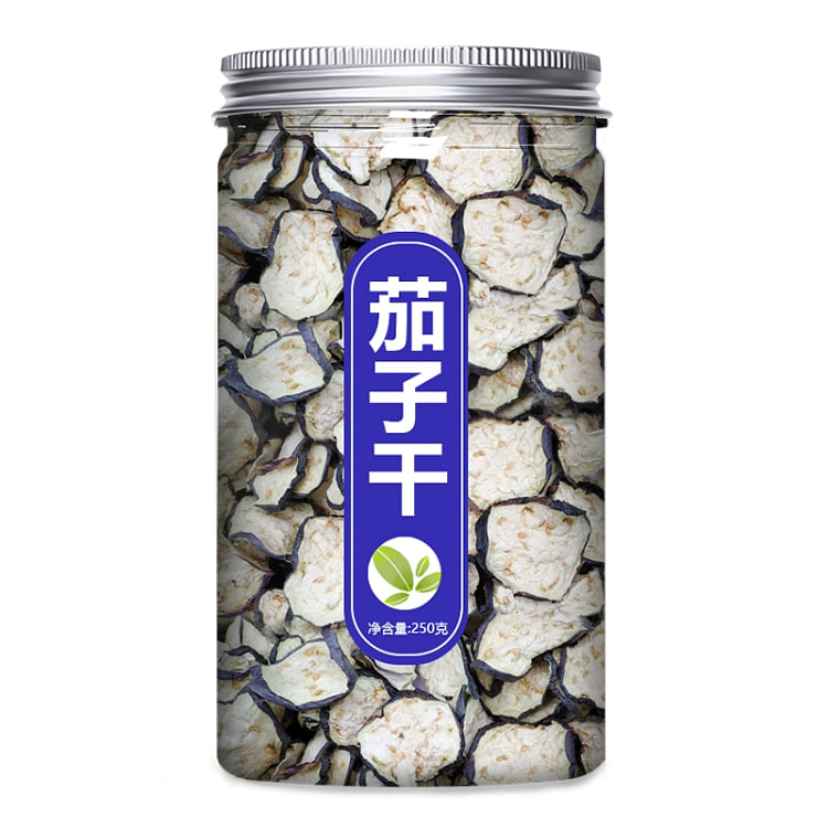 东北茄子干 干菜250g*1瓶