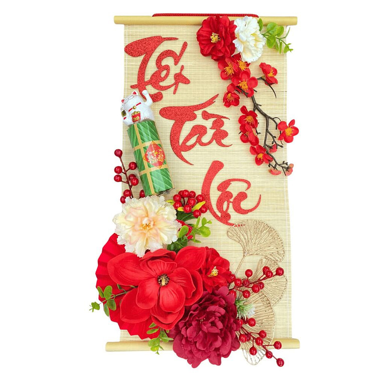 Lunar New Year Wall Hanging Decoration Tet Tai Loc 1 each