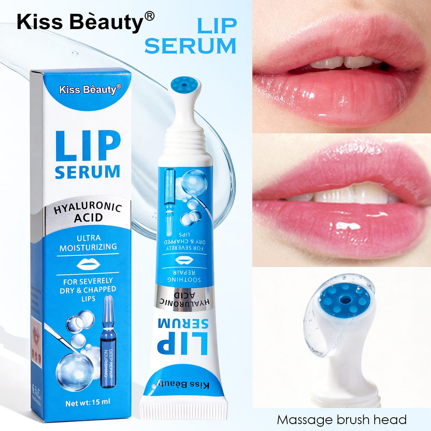 kissbeauty Lip Serum: Moisturising,Nourishing,Hydr 1 count