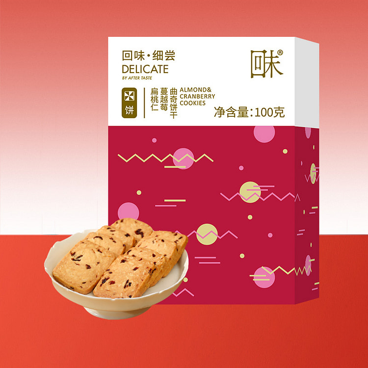 Cranberry cookies 100g*1 box