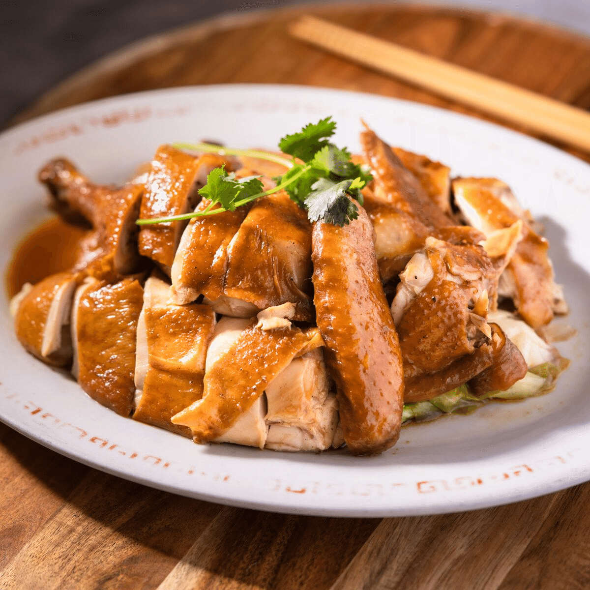 Soy Sauce Chicken (Half) 1 each
