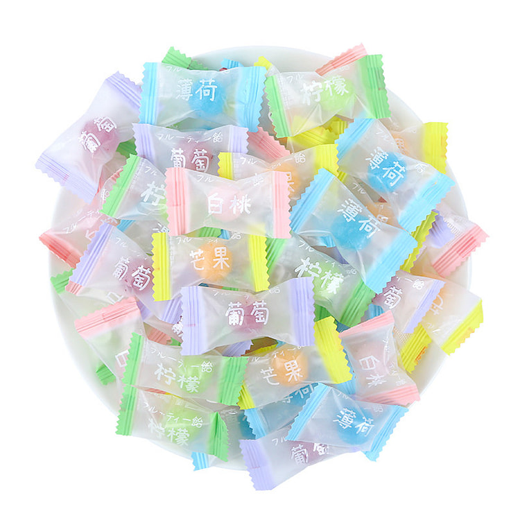 果汁水果糖多口味500g 500 克