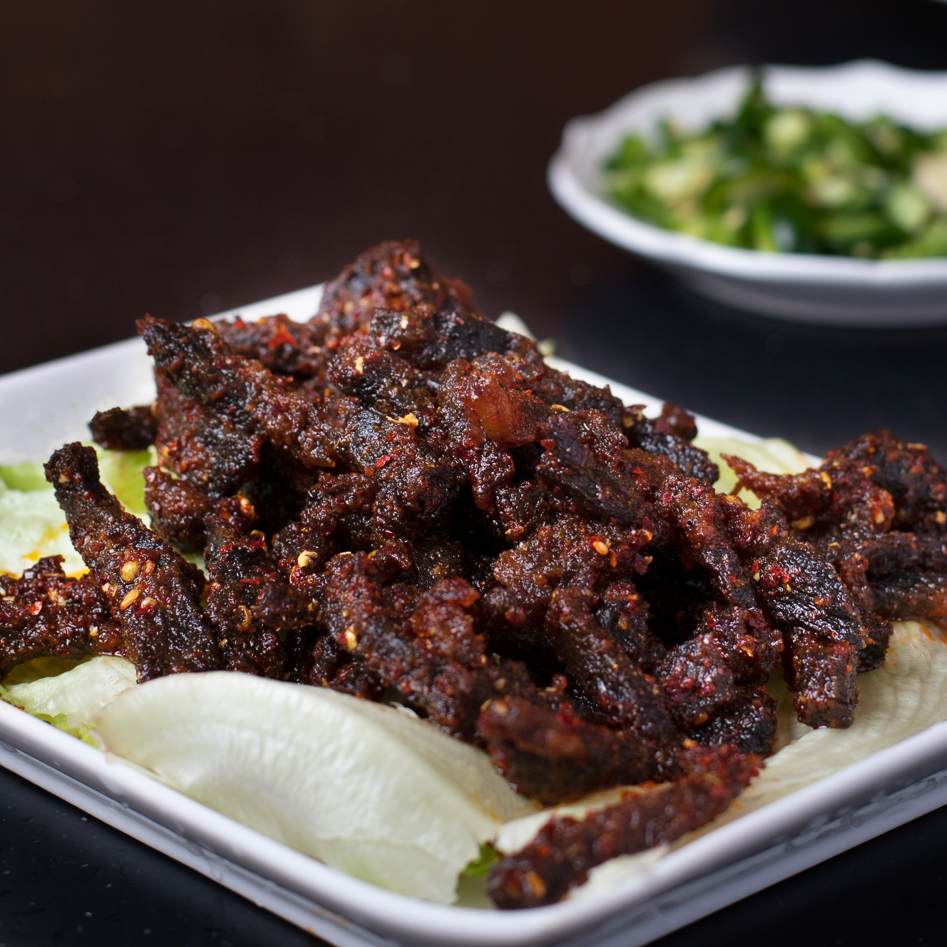 椒麻牛肉干 180 克
