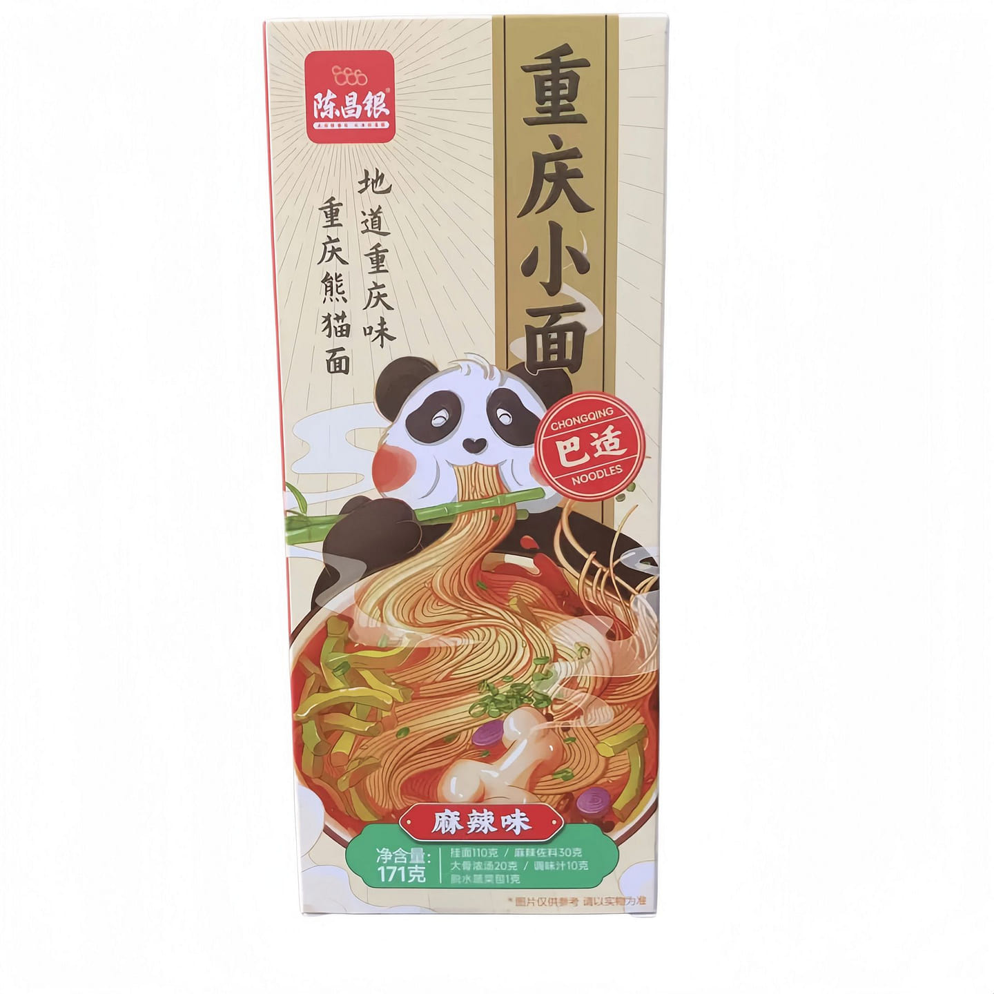 Chen Changyin Chongqing Instant Noodles 171g*1 Pac 171 g