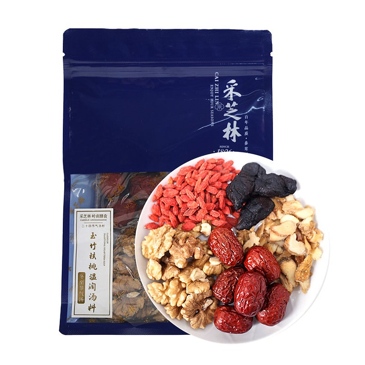 采芝林玉竹核桃汤包 温润养阴润燥温肾壮阳