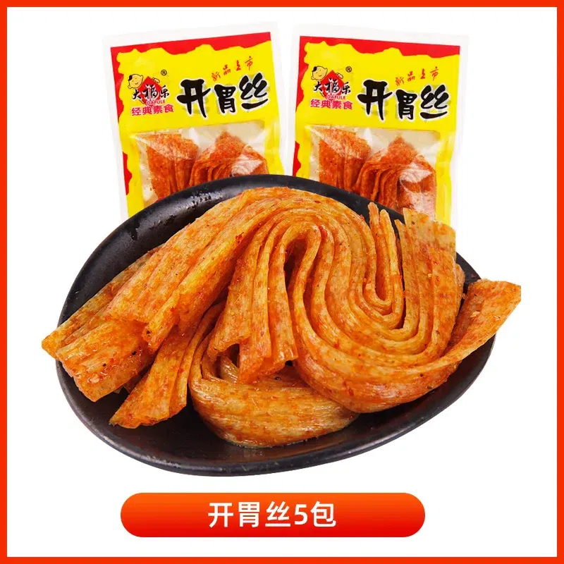 Appetizer Shredded Spicy Strips 1 pack 16g 5 packs 80 g