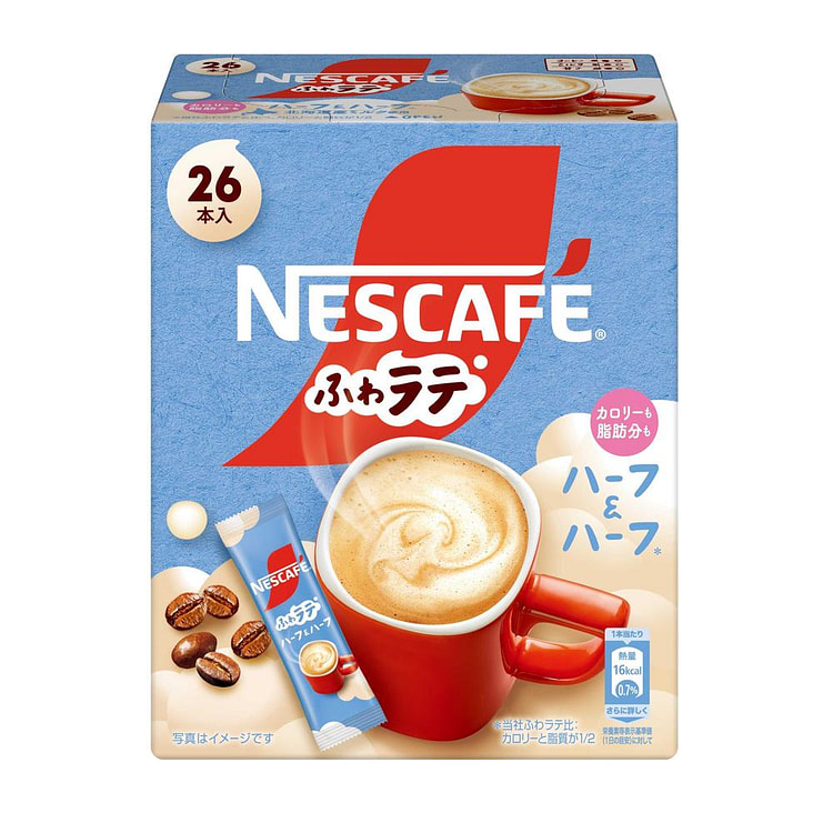 雀巢Nescafe Fuwa 低卡拿铁咖啡 26枚 26 个