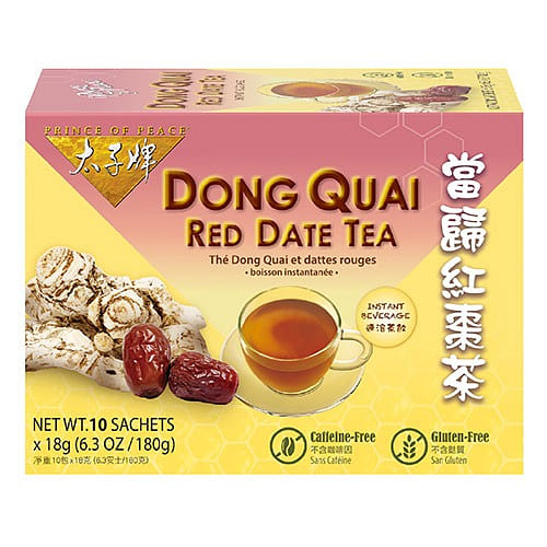 Prince of Peace Dong Quai & Red Date Tea, 10 sachets 1 box