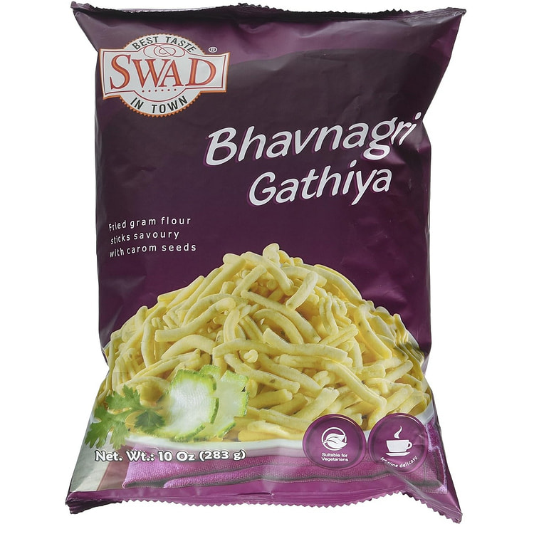 Swad Ganthia Bhavangiri Snacks, 10 Ounce 1 pack