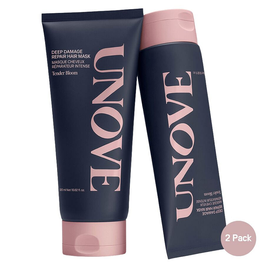 UNOVE Damage Treatment Hair Mask Tender Bloom320ml 2 count