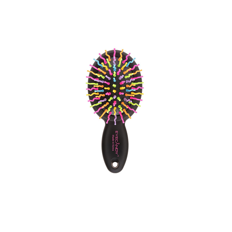 Eyecandy Rainbow volume S brush (Mini Black) 1 count
