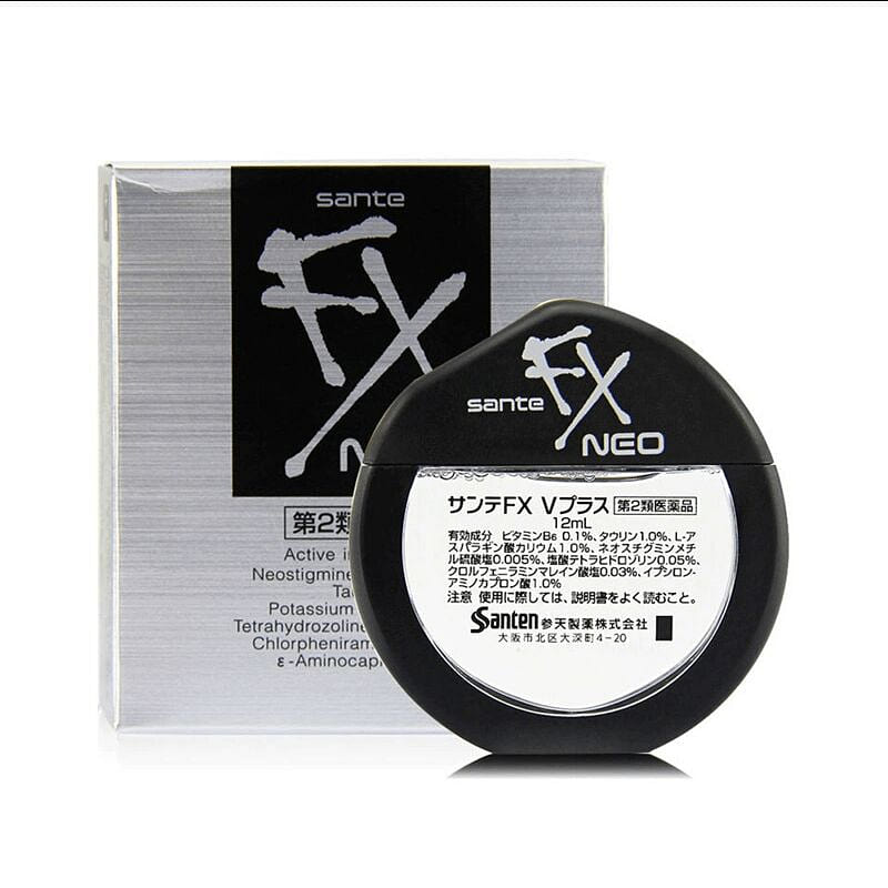 Santen FX Neo Eyedrop,Cooling eye drops 12 ml