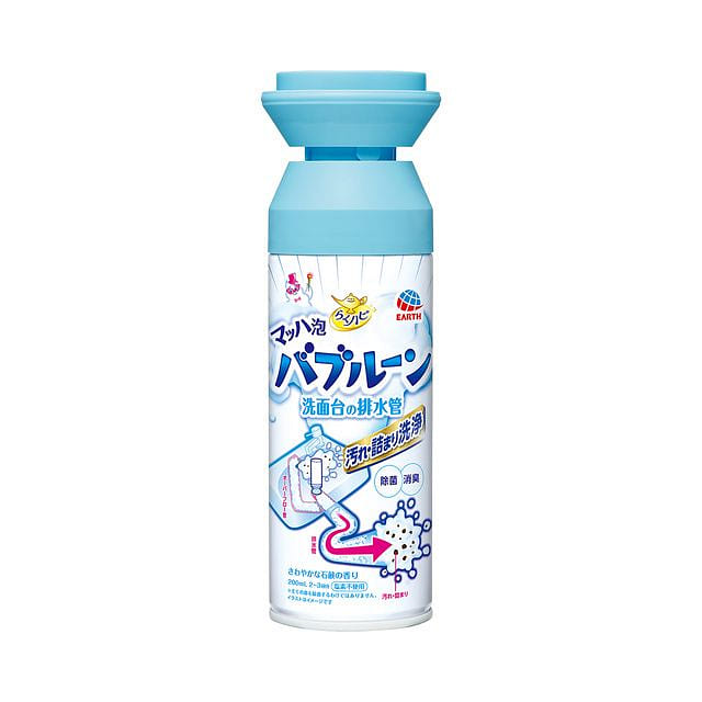 Earth Foaming Cleaner for Drain of Sink 200ml 1 count
