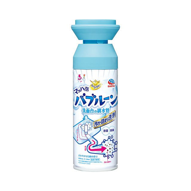 Earth 除菌消臭洗面池管道泡沫疏通剂200ml 1 个