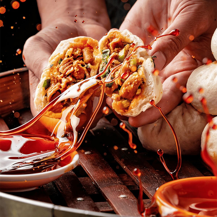 Spicy Hot Pot Beef Bun 4 count