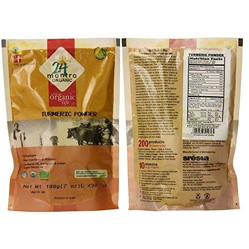 24 Mantra Organic Turmeric Powder 7 oz