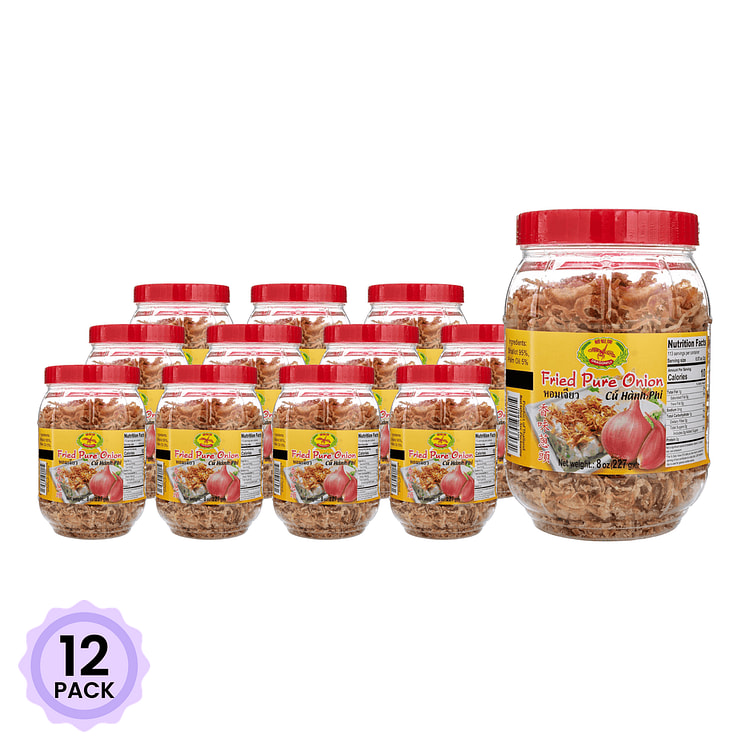 Dragonfly  香味葱头 瓶装 8 盎司*12 包