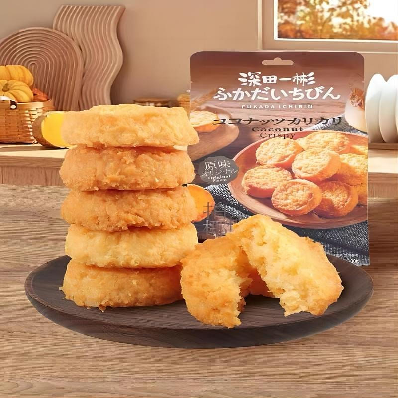 Top savor, Coconut Crisp Cookies , Netflix Casual Snacks 100 g