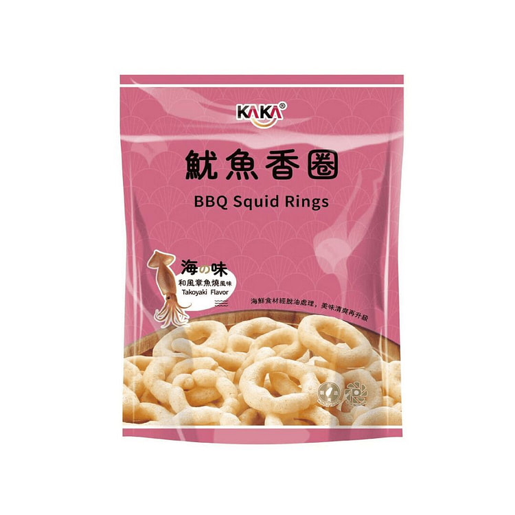 KAKA 醬燒魷魚香圈-和風章魚燒口味 40 克