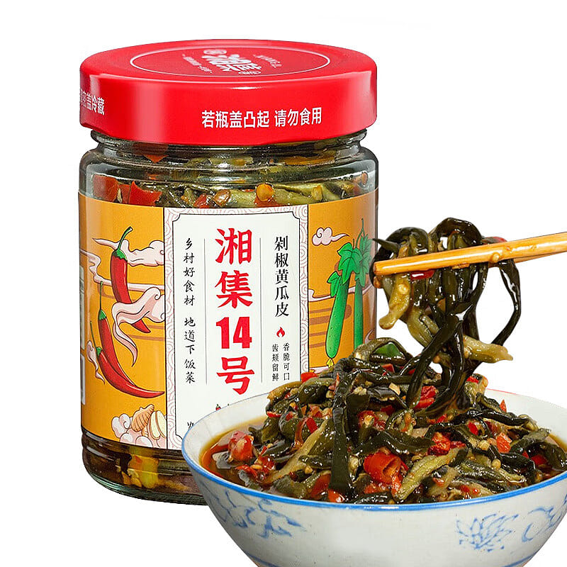Xiangji No.14 Chopped Chili Cucumber Peel 238 g