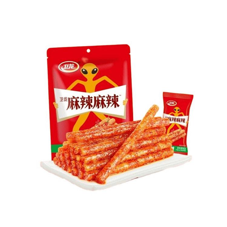 麻辣麻辣怀旧面筋辣条辣片吃货零食休闲食品零食3袋 30 包