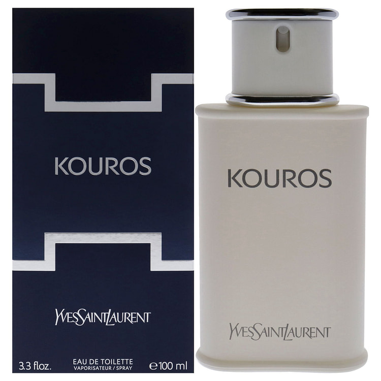 Kouros by Yves Saint Laurent 남성용 - 3.3온스 EDT 스프레이