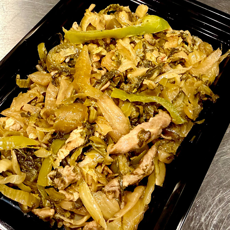 House Pickled Mustard Greens W/Shredded Pork 250 g