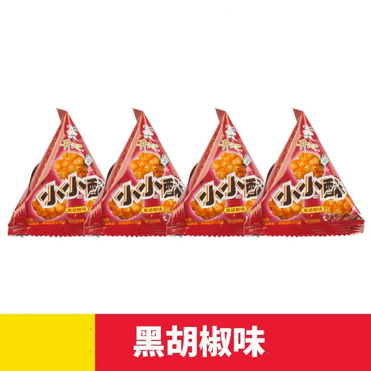旺旺小小酥（黑胡椒）儿童零食多口味解馋膨化食品1袋 10 克