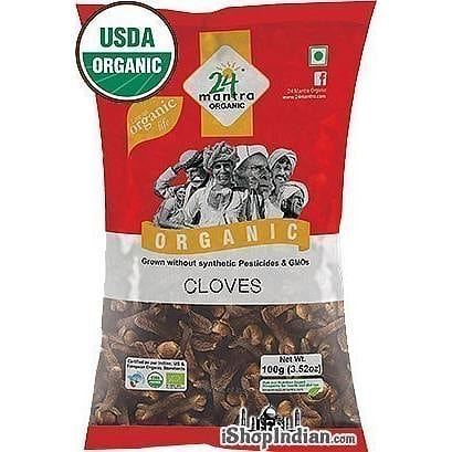 24 Mantra Organic Cloves (Whole), 3.5 oz bag 3.5 oz