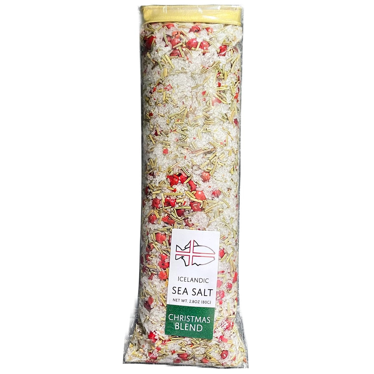 Holiday Blend - Icelandic Sea Salt 80gr Cellophane Bag 1 each