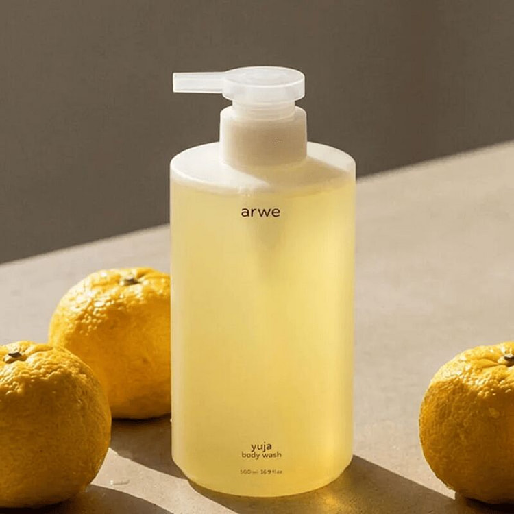 ARWE 柚子光采身体沐浴露 500ml 1 瓶