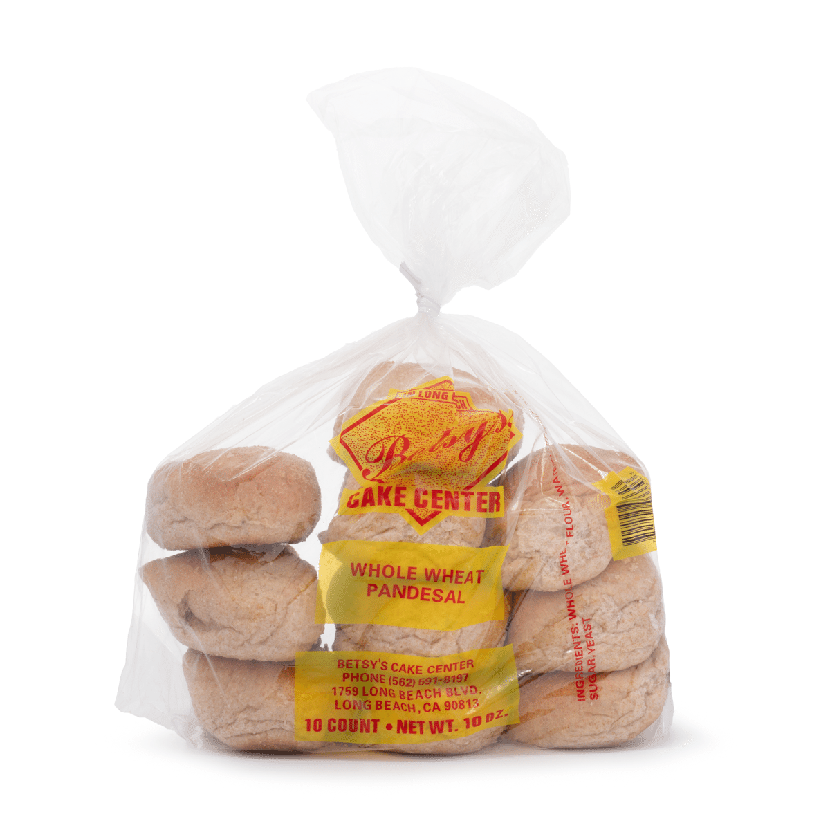 Pão de trigo integral Pandesal 10 oz 1 unidade